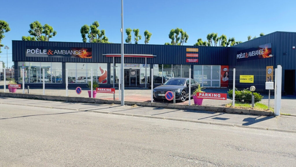 Magasin de poêles à bois à Valence (Drôme) sur plus de 1000m2