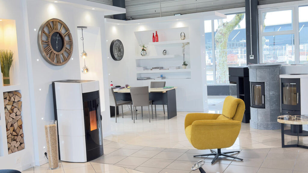 Magasin de poêles à bois à Valence (Drôme) sur plus de 1000m2