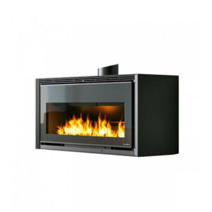 Poêle à bois Palazzetti Iki 16:9 chez Poêle & Ambiance sur Valence (Drôme Ardèche)