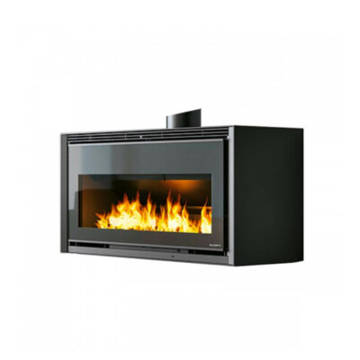 Poêle à bois Palazzetti Iki 16:9 chez Poêle & Ambiance sur Valence (Drôme Ardèche)