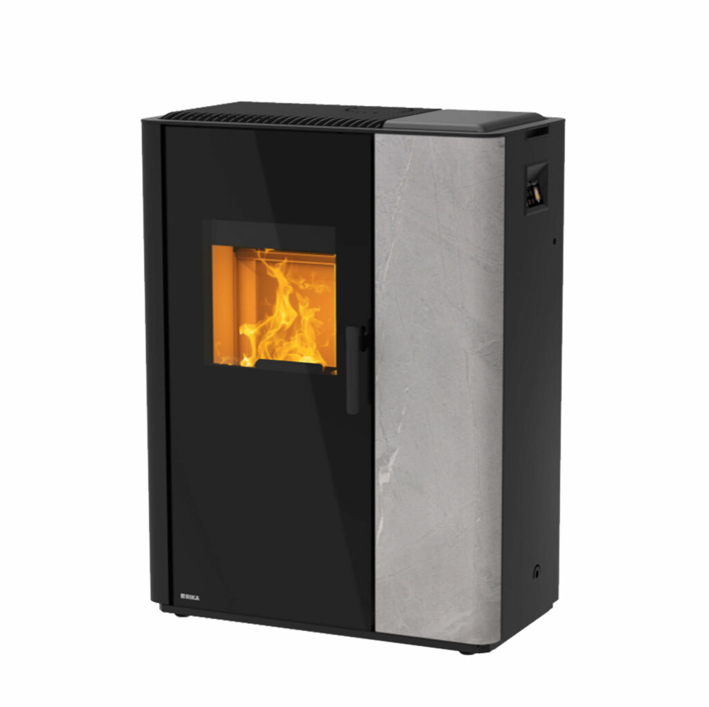 Poêle mixte au bois et granulés Rika Induo III chez Poêle & Ambiance sur Valence (Drôme Ardèche)