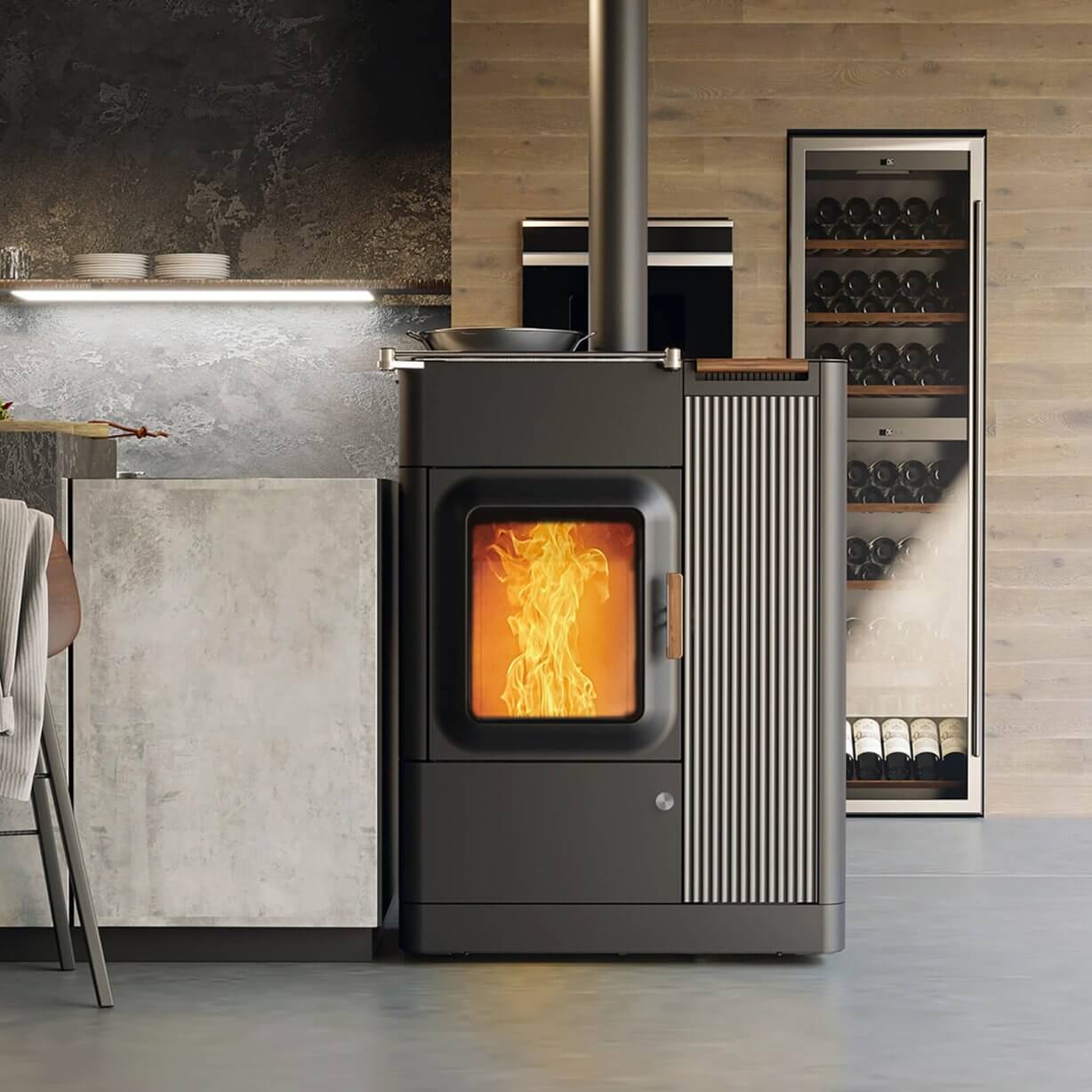 Adieu les Dilemmes : Optez pour le Poêle Mixte (Bois et Granulés), le Roi du Chauffage !