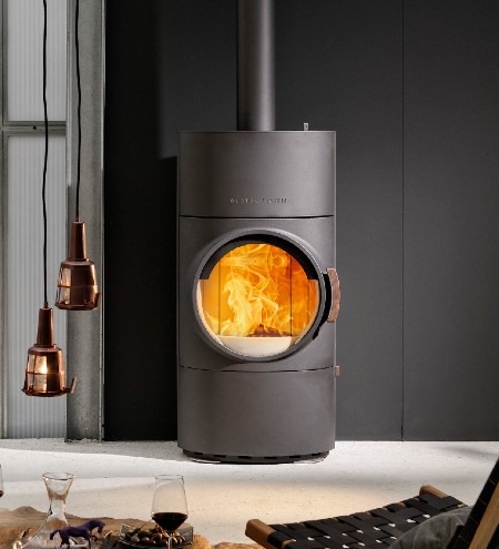 Poêle à bois Austroflamm Xtra chez Poêle & Ambiance sur Valence (Drôme Ardèche)