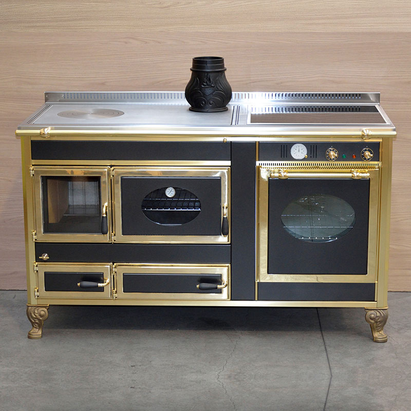 Cuisinière mixte Wekos Modèle 150 LGE chez Poêle & Ambiance sur Valence (Drôme Ardèche)