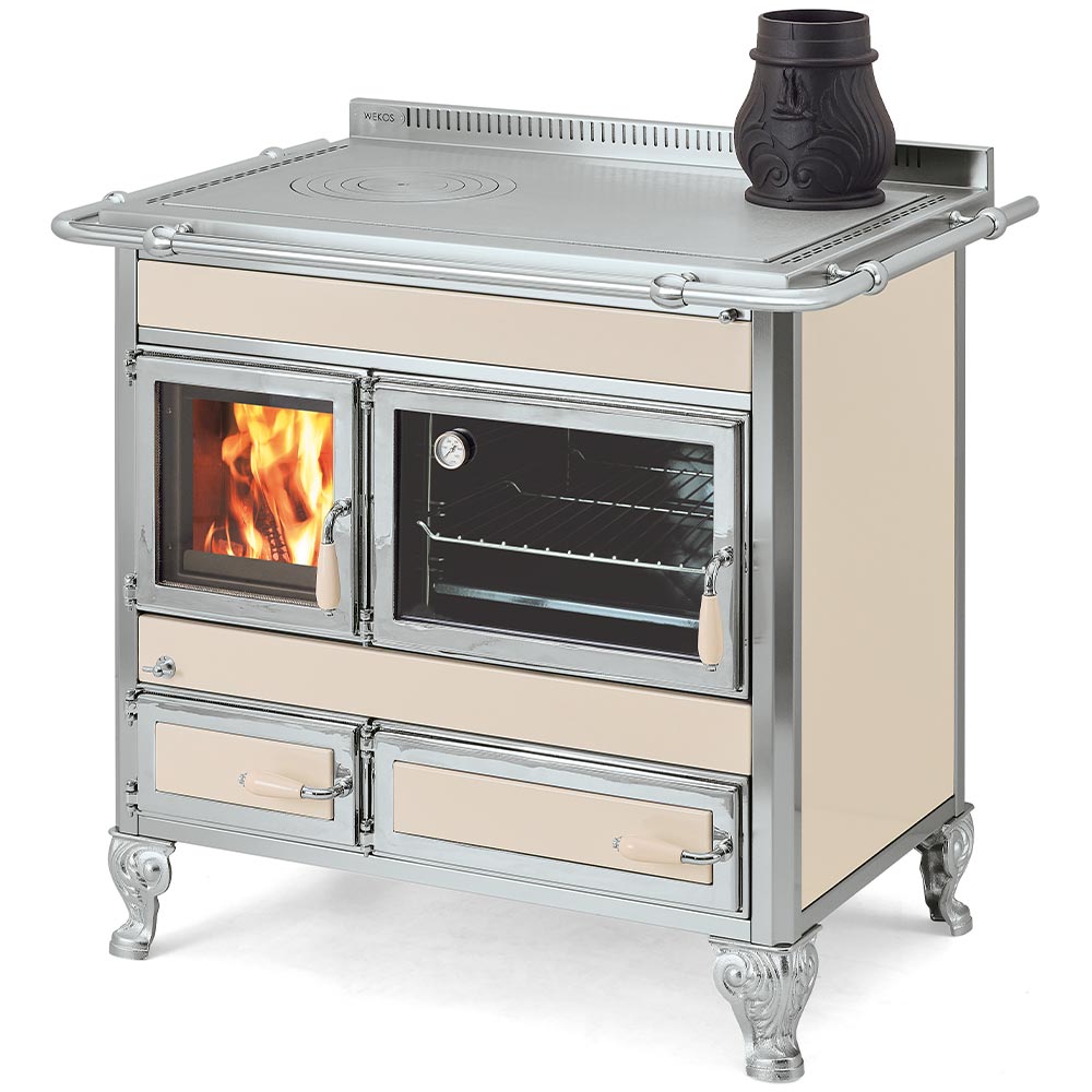 Cuisinière à bois Wekos Classic 100 chez Poêle & Ambiance sur Valence (Drôme Ardèche)