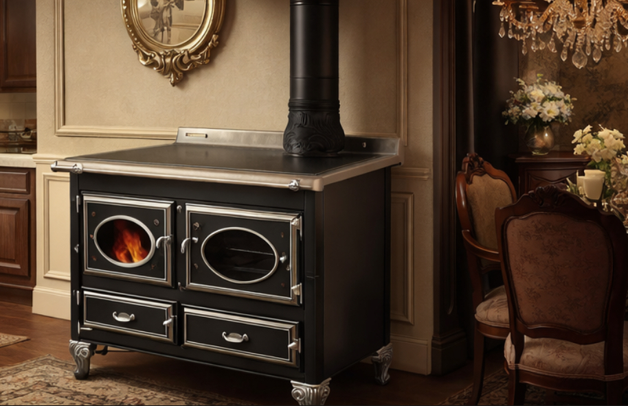 cuisiniere a bois Wekos 85 lge chez Poêle & Ambiance sur Valence