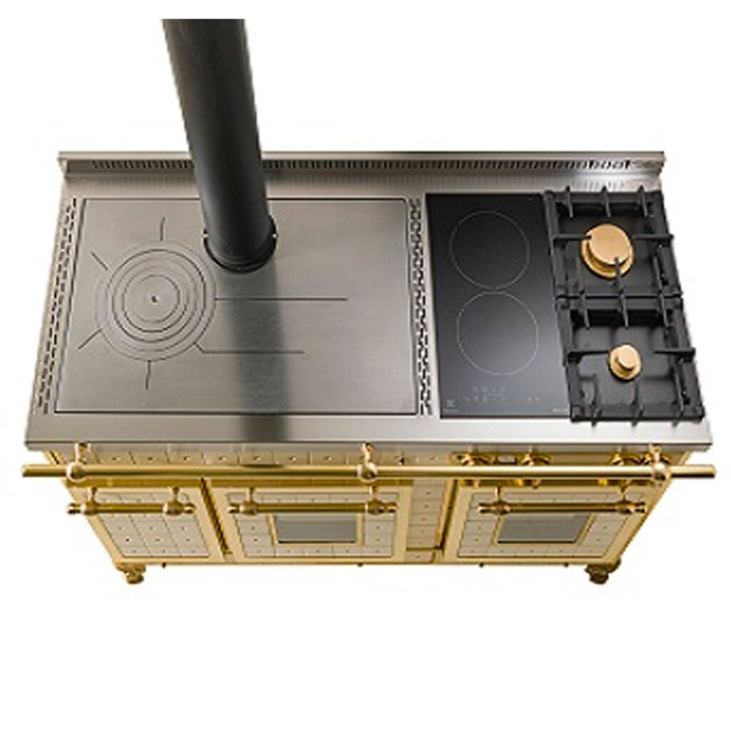 Cuisinière mixte Wekos Modèle 150 LGE chez Poêle & Ambiance sur Valence (Drôme Ardèche)