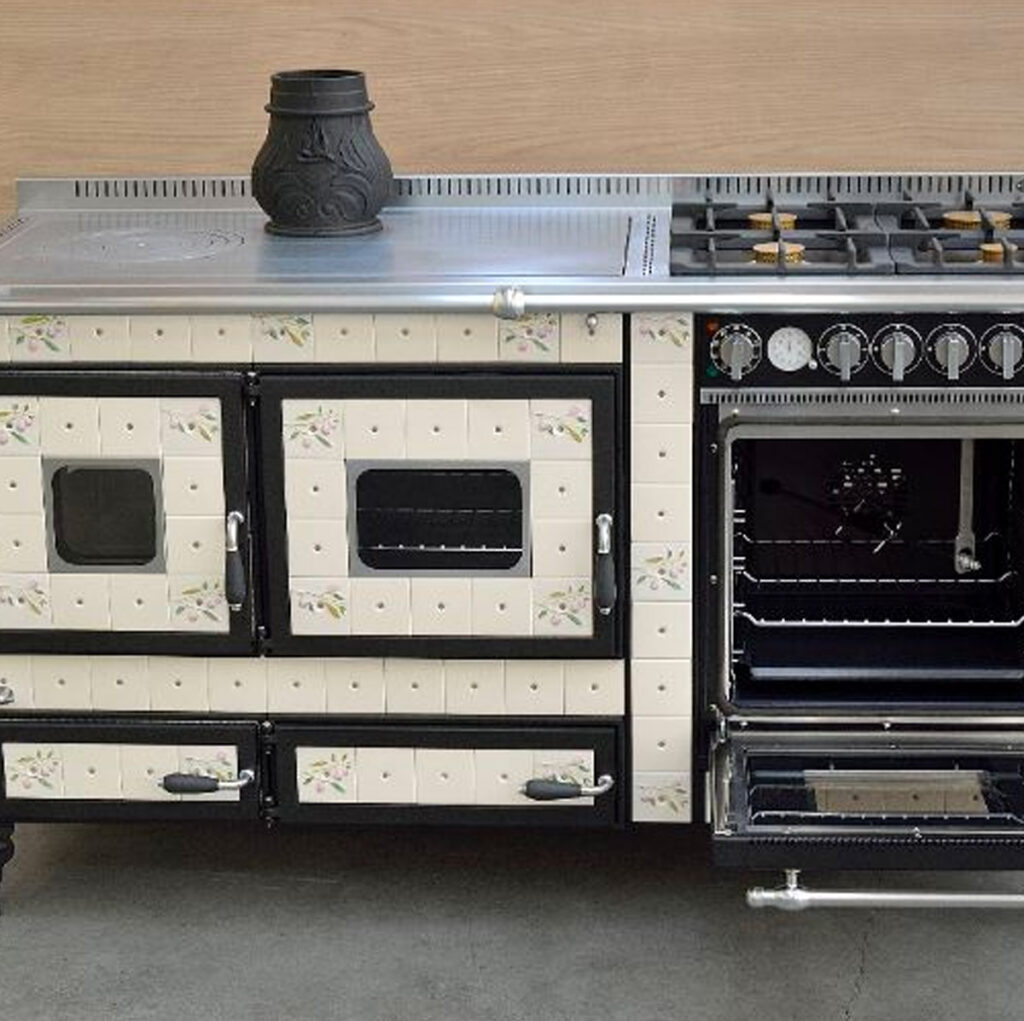 Cuisinière mixte Wekos Modèle 160 LGE chez Poêle & Ambiance sur Valence (Drôme Ardèche)