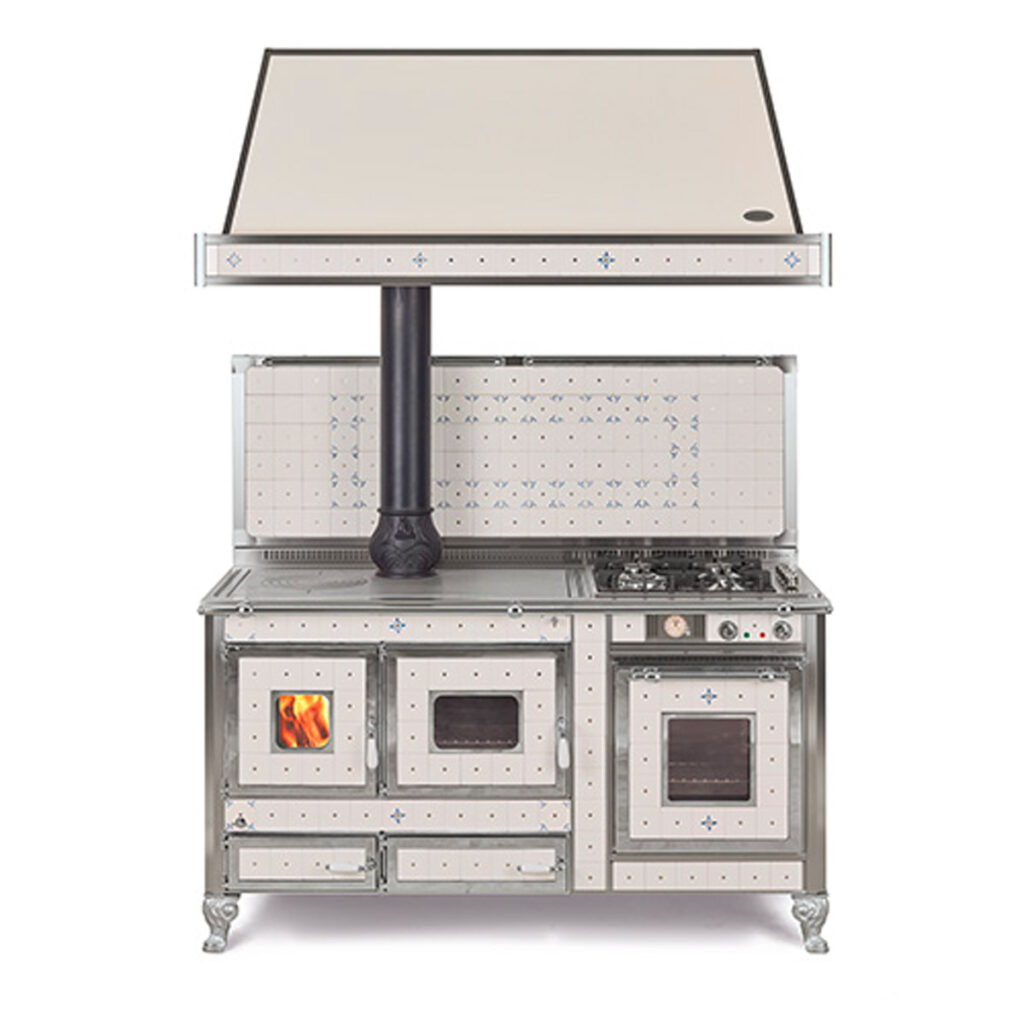 Cuisinière mixte Wekos Modèle 160 LGE chez Poêle & Ambiance sur Valence (Drôme Ardèche)