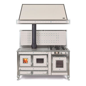 Cuisinière mixte Wekos Modèle 160 LGE chez Poêle & Ambiance sur Valence (Drôme Ardèche)