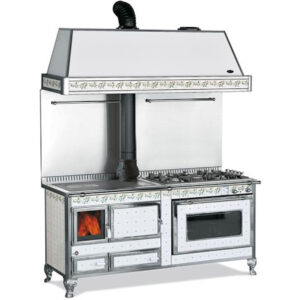 Cuisinière mixte Wekos Modèle 180 LGE chez Poêle & Ambiance sur Valence (Drôme Ardèche)