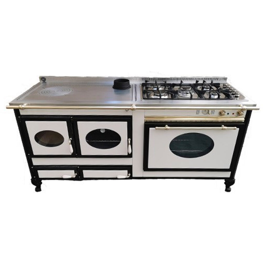 Cuisinière mixte Wekos Modèle 190 LGE chez Poêle & Ambiance sur Valence (Drôme Ardèche)