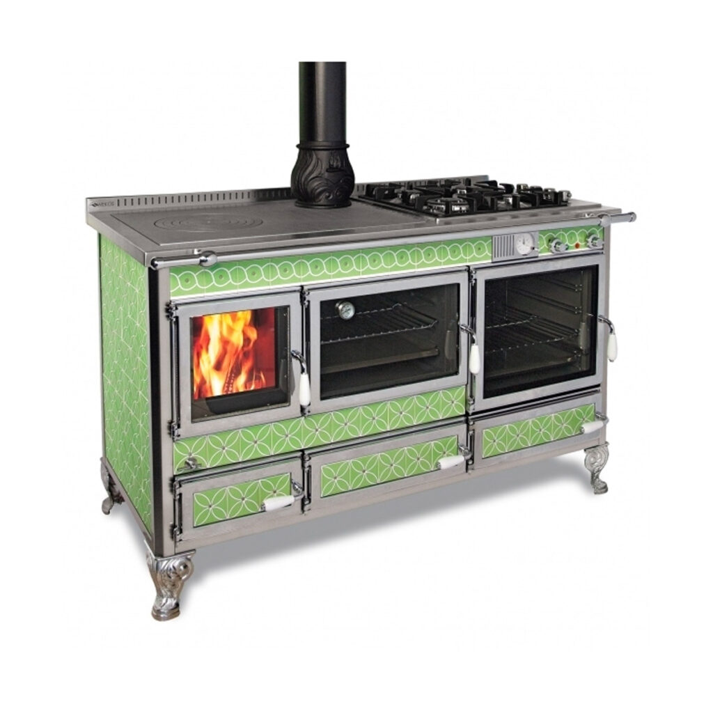 Cuisinière mixte Wekos Modèle 360 LGE chez Poêle & Ambiance sur Valence (Drôme Ardèche)