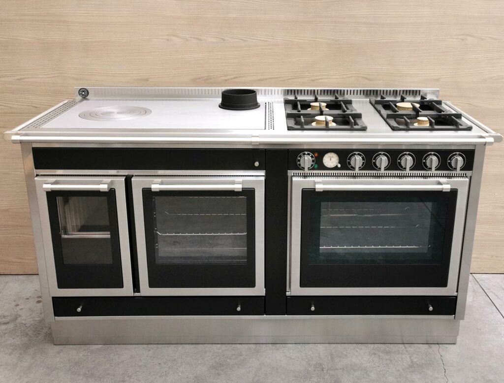 Cuisinière mixte Wekos Harmony 165 LGE chez Poêle & Ambiance sur Valence (Drôme Ardèche)