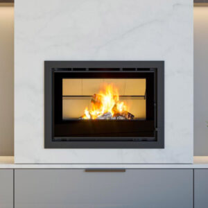 Insert et foyer à bois Chama Crystal 78 Vermiculite chez Poêle & Ambiance sur Valence (Drôme Ardèche)