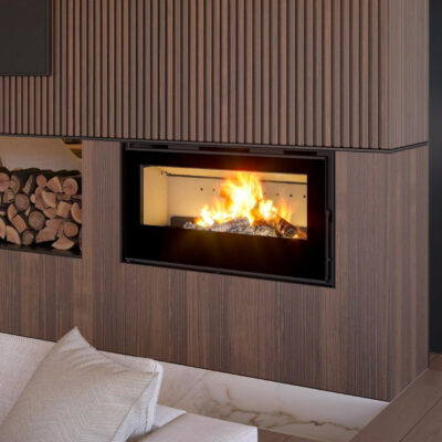 Insert et foyer à bois Chama Premium III chez Poêle & Ambiance sur Valence (Drôme Ardèche)