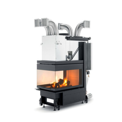 Insert et foyer à bois Palazzetti Ecomonoblocco WT 60 chez Poêle & Ambiance sur Valence (Drôme Ardèche)