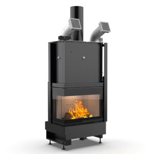 Insert et foyer à bois Palazzetti Ecomonoblocco WT 70 chez Poêle & Ambiance sur Valence (Drôme Ardèche)