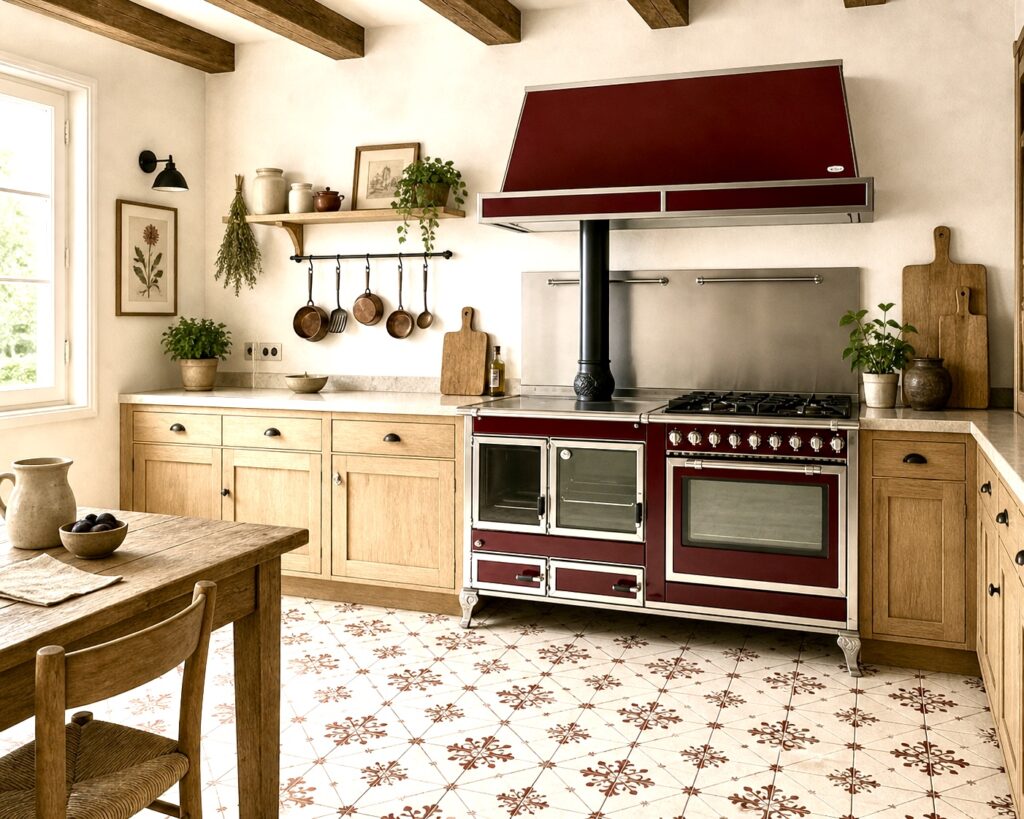 Cuisinière mixte Wekos Modèle 160 LGE chez Poêle & Ambiance sur Valence (Drôme Ardèche)
