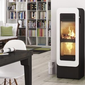 Poêle à bois Attika BIONIC FIRE™ STUDIO chez Poêle & Ambiance sur Valence (Drôme Ardèche)