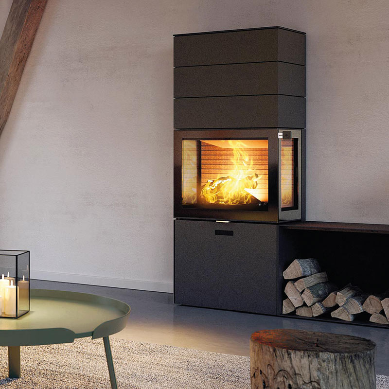 Poêle à bois Attika Max 600 chez Poêle & Ambiance sur Valence (Drôme Ardèche)