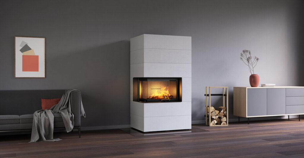 Poêle à bois Attika Visio 2 Element chez Poêle & Ambiance sur Valence (Drôme Ardèche)