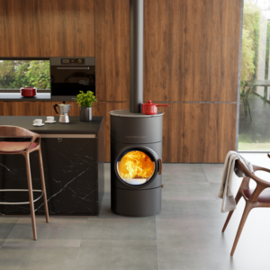 Poêle à bois Austroflamm Clou Compact Cook chez Poêle & Ambiance sur Valence (Drôme Ardèche)