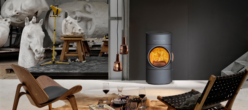 Poêle à bois Austroflamm Clou Compact chez Poêle & Ambiance sur Valence (Drôme Ardèche)