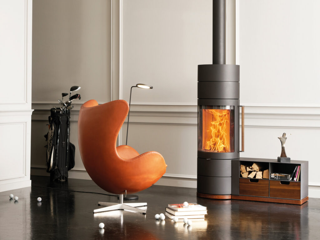 Poêle à bois Austroflamm Lux chez Poêle & Ambiance sur Valence (Drôme Ardèche)