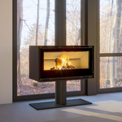 Poêle à bois Chama Cristal 98 chez Poêle & Ambiance sur Valence (Drôme Ardèche)