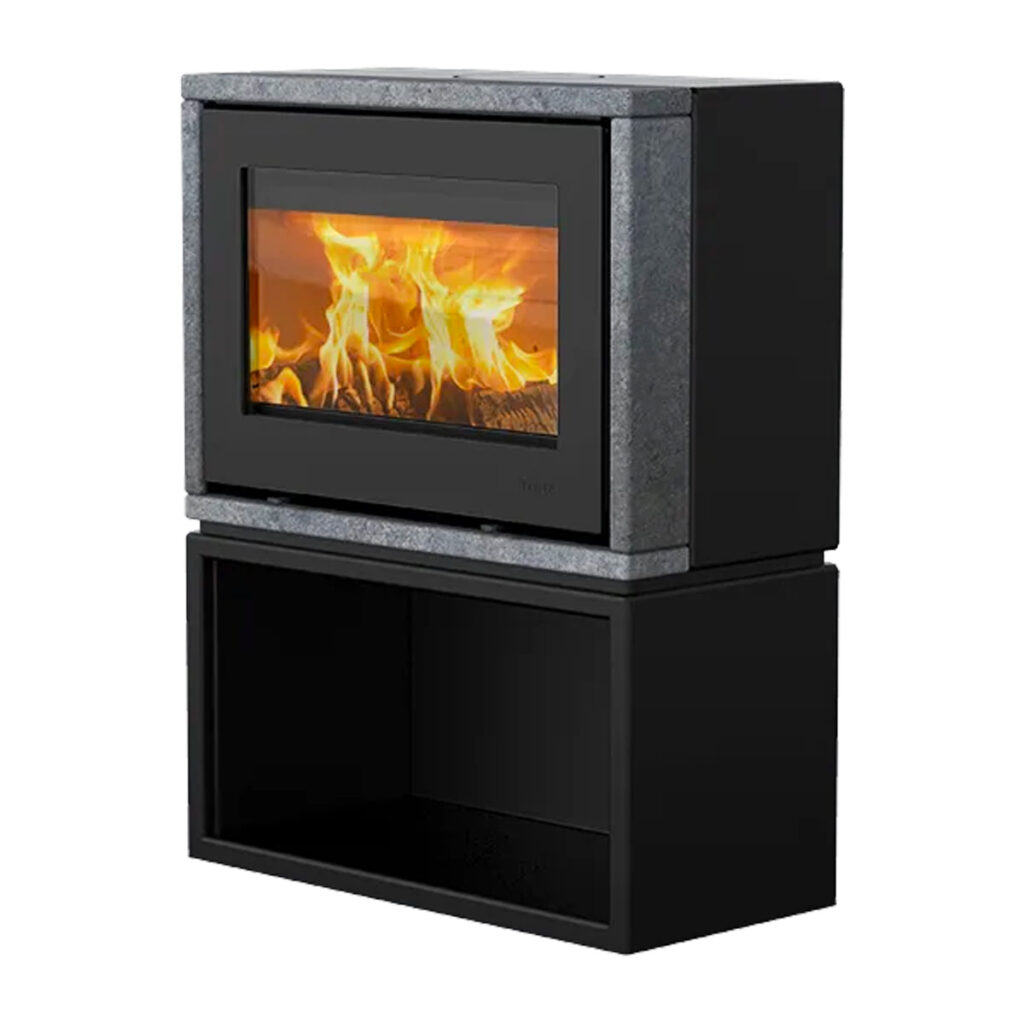 Poêle à bois Lotus Style 370 Pierre Ollaire chez Poêle & Ambiance sur Valence (Drôme Ardèche)