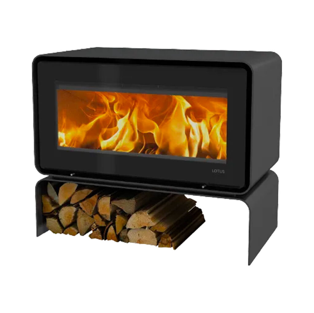 Poêle à bois Lotus Living chez Poêle & Ambiance sur Valence (Drôme Ardèche)