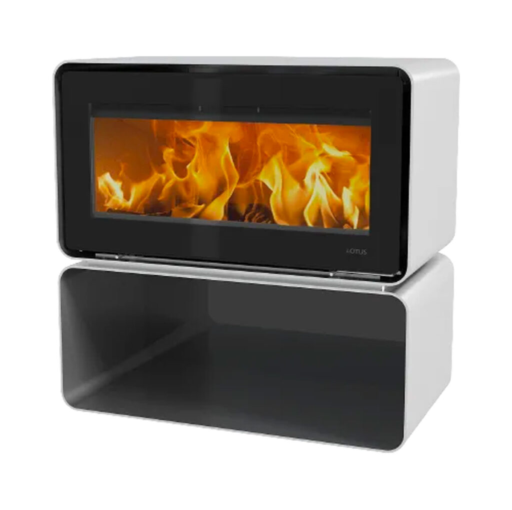 Poêle à bois Lotus Living chez Poêle & Ambiance sur Valence (Drôme Ardèche)