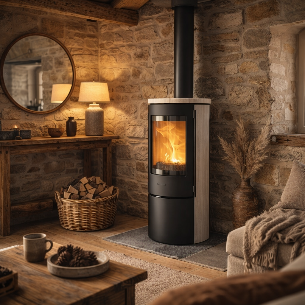 Poêle à bois Lotus Prestige Basic chez Poêle & Ambiance sur Valence (Drôme Ardèche)
