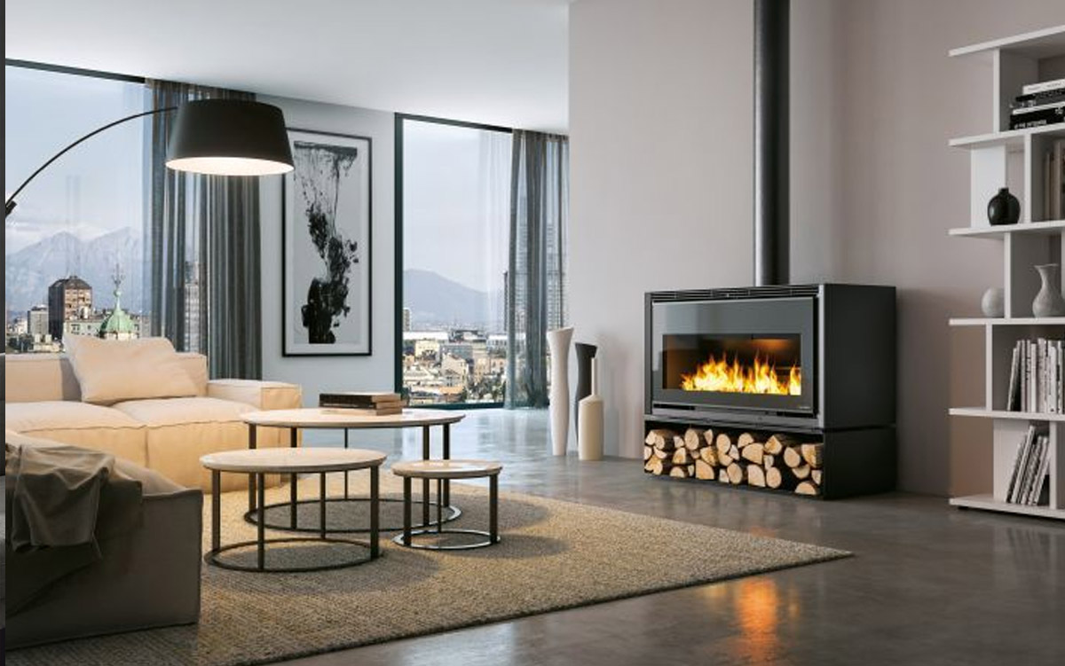 Palazzetti, marque de poêles à bois disponible sur Valence et dans toute la Drôme et l'Ardèche avec Poêle & Ambiance