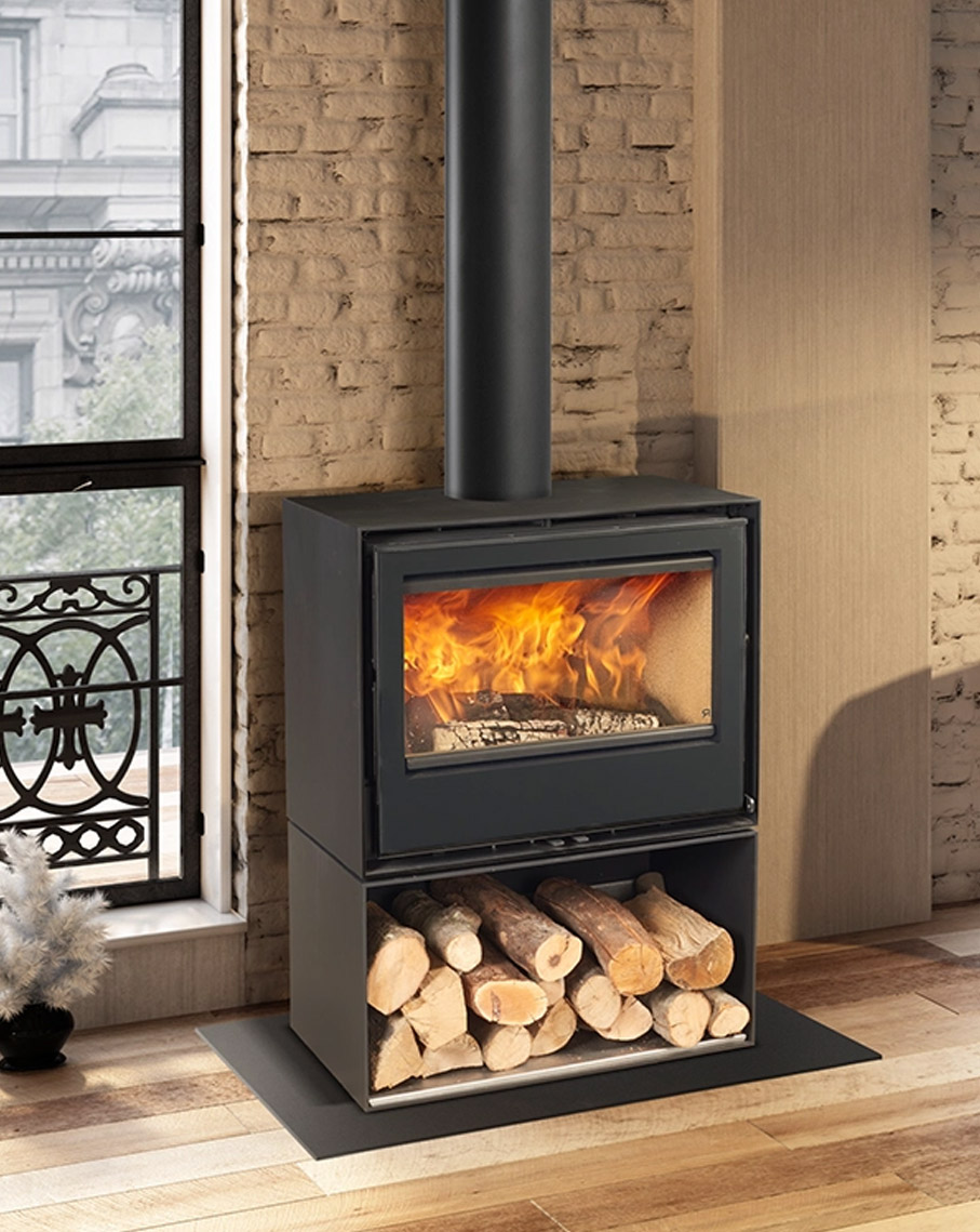 Rocal, marque de poêles à bois disponible sur Valence et dans toute la Drôme et l'Ardèche avec Poêle & Ambiance