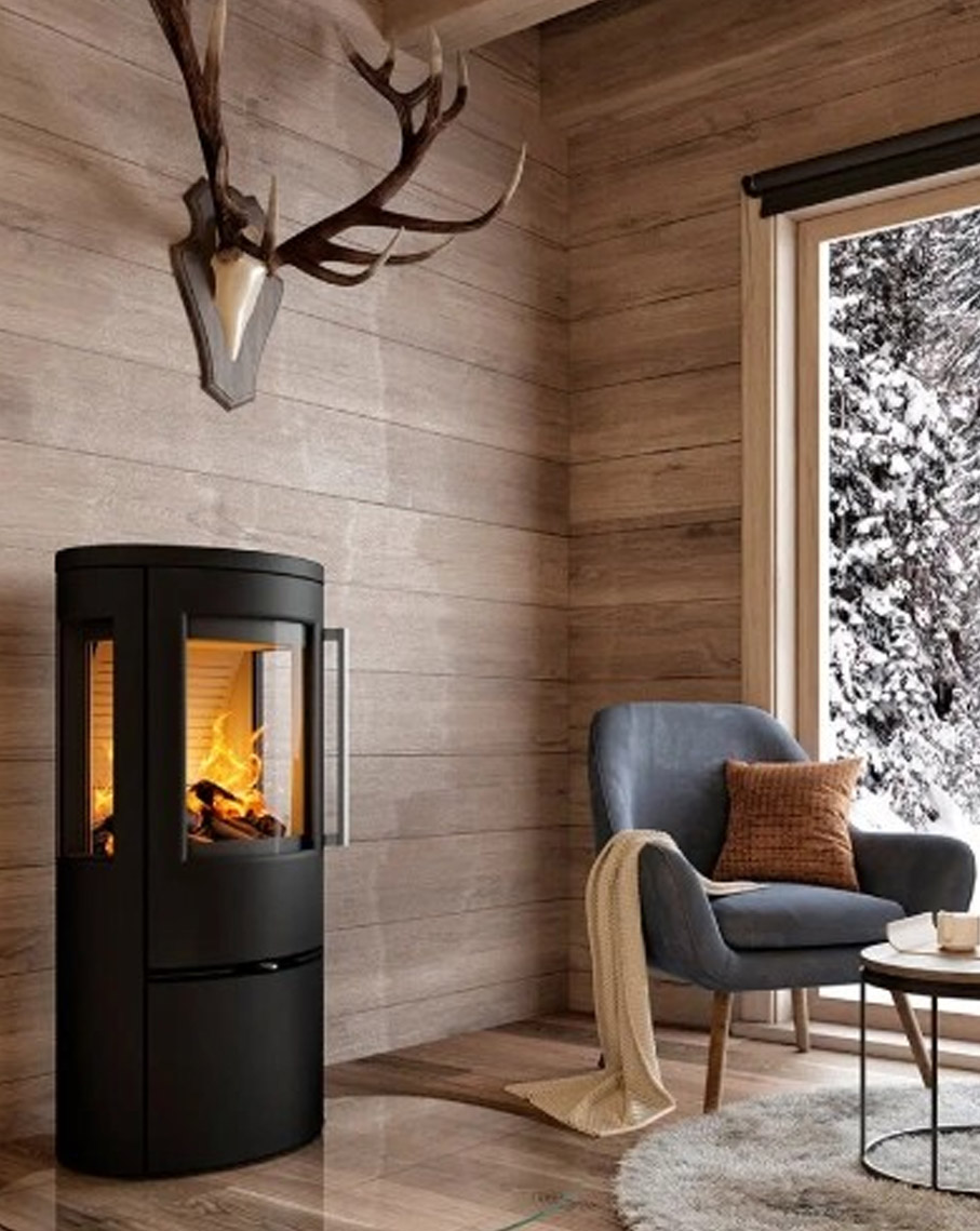 Thermatek, marque de poêles à bois disponible sur Valence et dans toute la Drôme et l'Ardèche avec Poêle & Ambiance