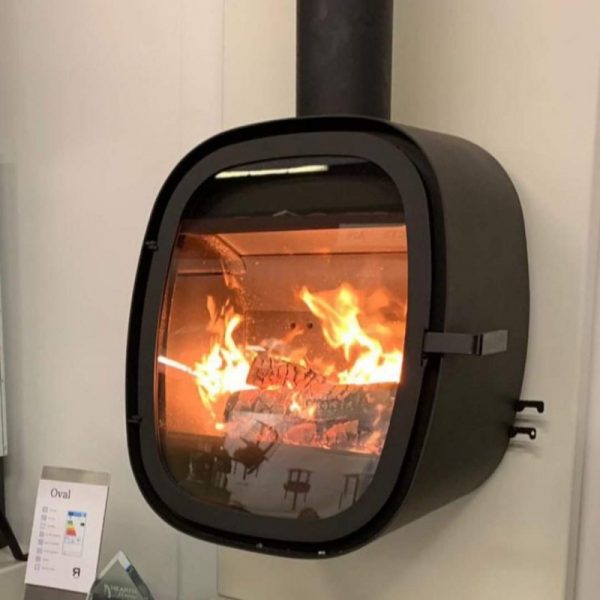 Cheminée Rocal Oval chez Poêle & Ambiance sur Valence (Drôme Ardèche)