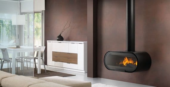 Cheminée Rocal D-8 chez Poêle & Ambiance sur Valence Drôme Ardèche