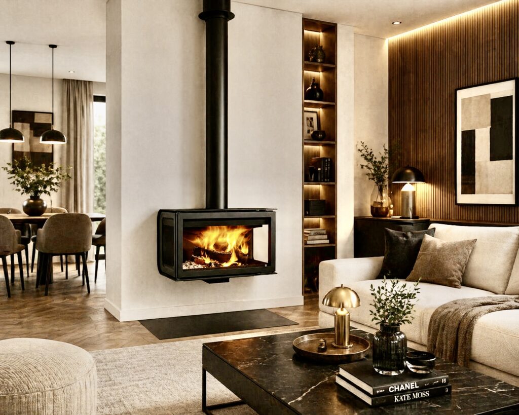 Cheminée Rocal City chez Poêle & Ambiance sur Valence (Drôme Ardèche)