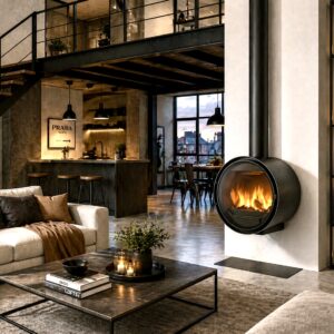 Cheminée Rocal D7 chez Poêle & Ambiance sur Valence (Drôme Ardèche)