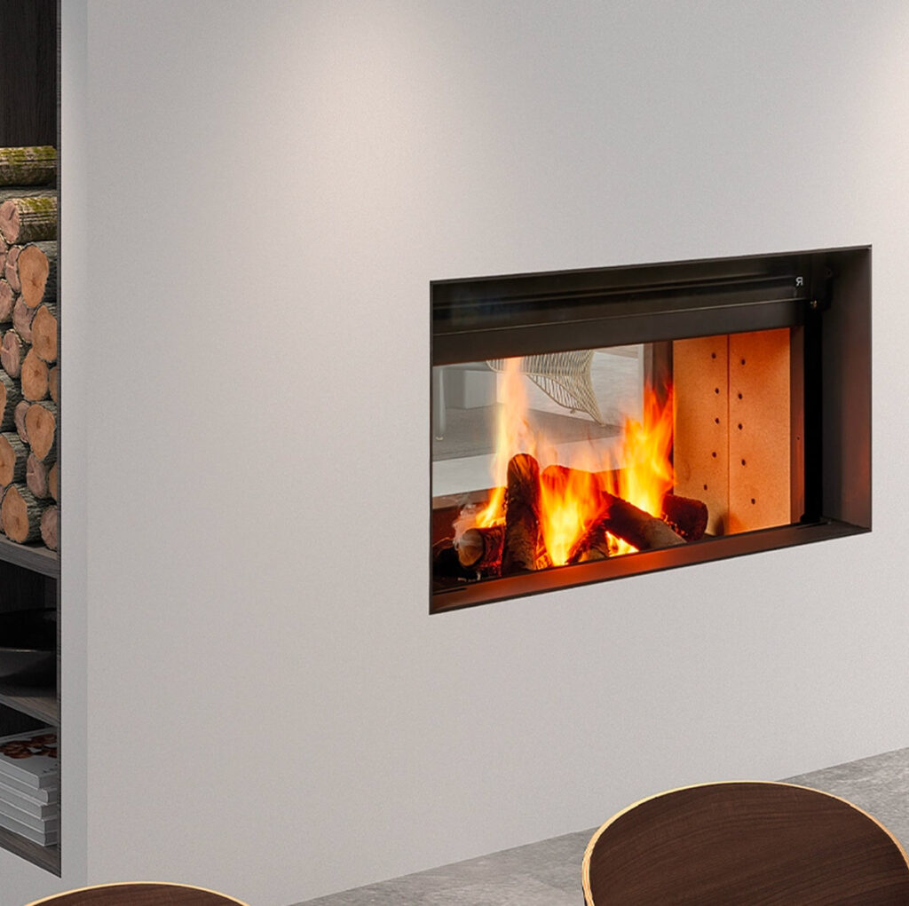 Foyer à bois Rocal G450 Doble Cara (DC) chez Poêle & Ambiance sur Valence (Drôme Ardèche)