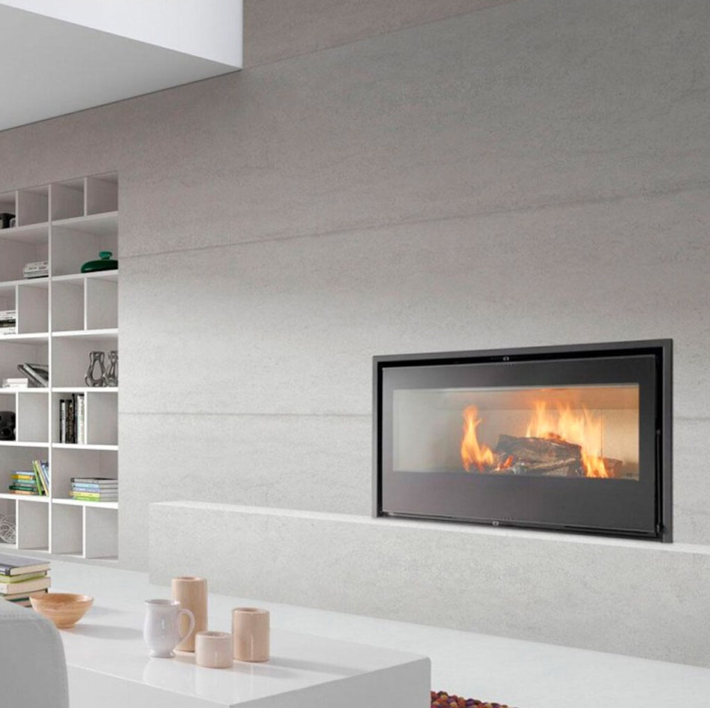 Insert à bois Rocal ARc 100 chez Poêle & Ambiance sur Valence (Drôme Ardèche)