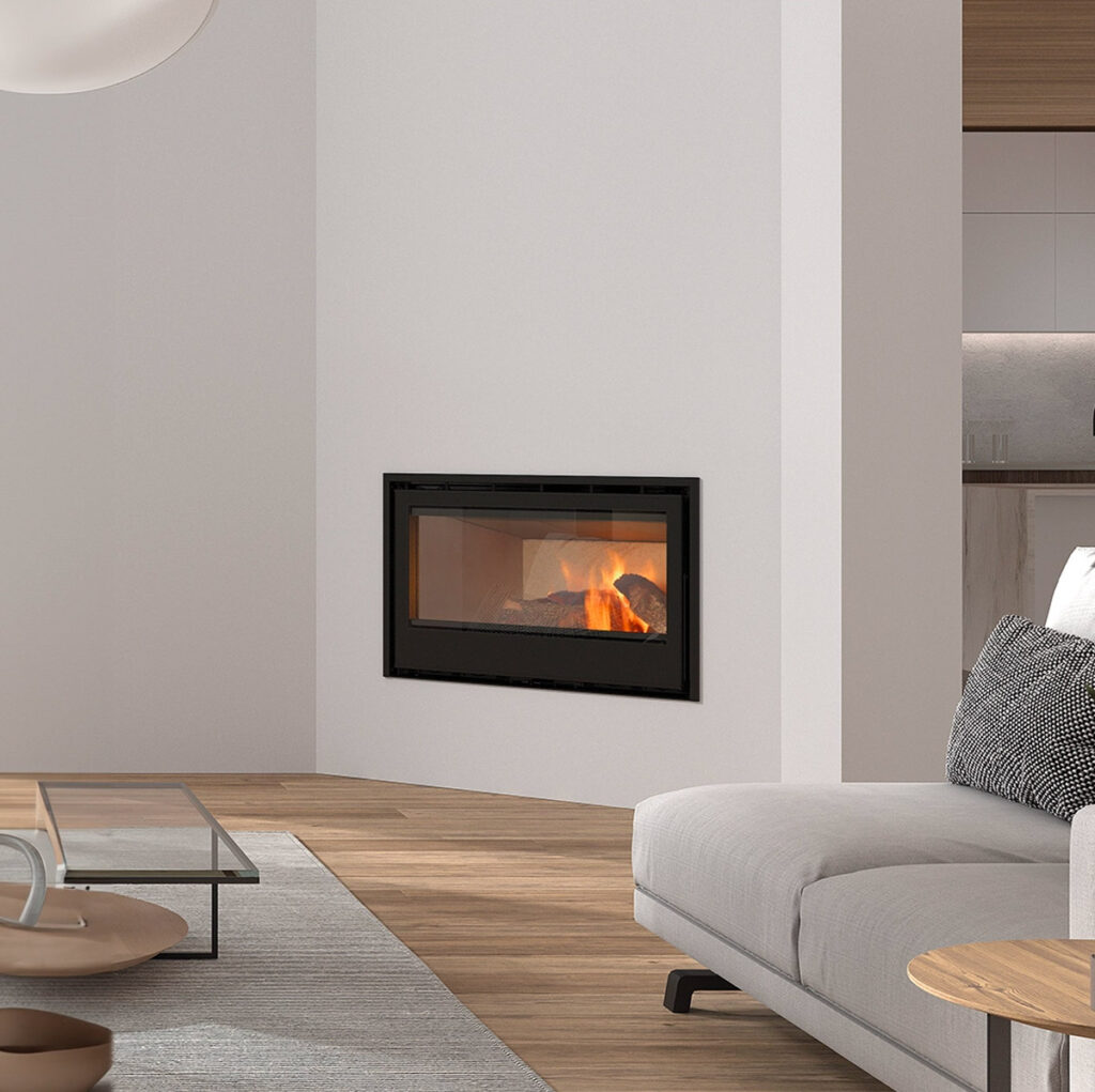 Insert à bois Rocal ARc 100R Rinconera chez Poêle & Ambiance sur Valence (Drôme Ardèche)