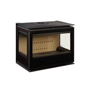 Insert à bois Rocal ARc 73TC Tres Caras chez Poêle & Ambiance sur Valence (Drôme Ardèche)