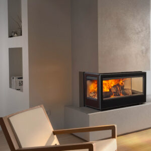 Insert à bois Rocal ARc 93TC Tres Caras chez Poêle & Ambiance sur Valence (Drôme Ardèche)