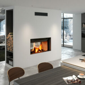 Foyer à bois Rocal G450 Doble Cara (DC) chez Poêle & Ambiance sur Valence (Drôme Ardèche)