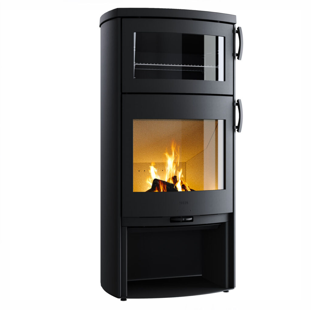 Poêle à bois Heta Icon-Line Eclipse XL B chez Poêle & Ambiance sur Valence (Drôme Ardèche)