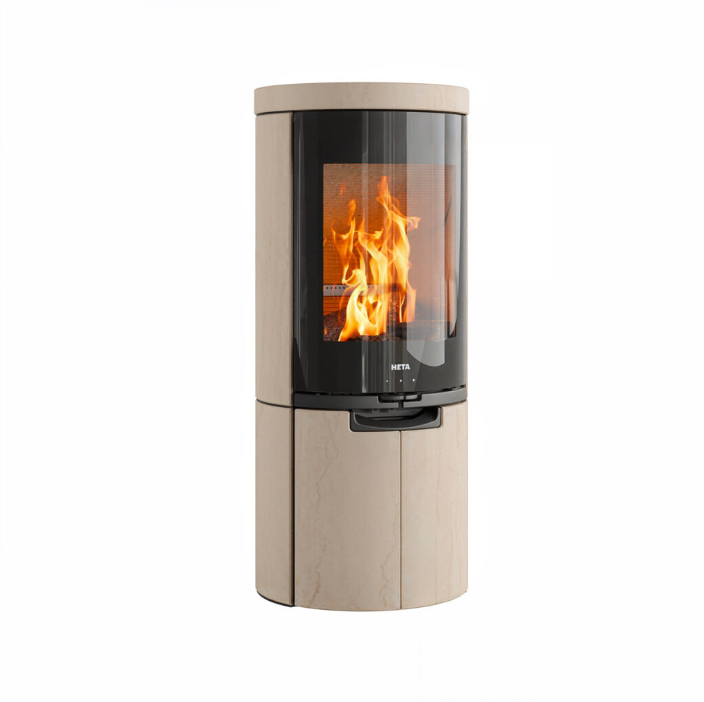 Poêle à bois Heta Scan-Line 910 chez Poêle & Ambiance sur Valence (Drôme Ardèche)