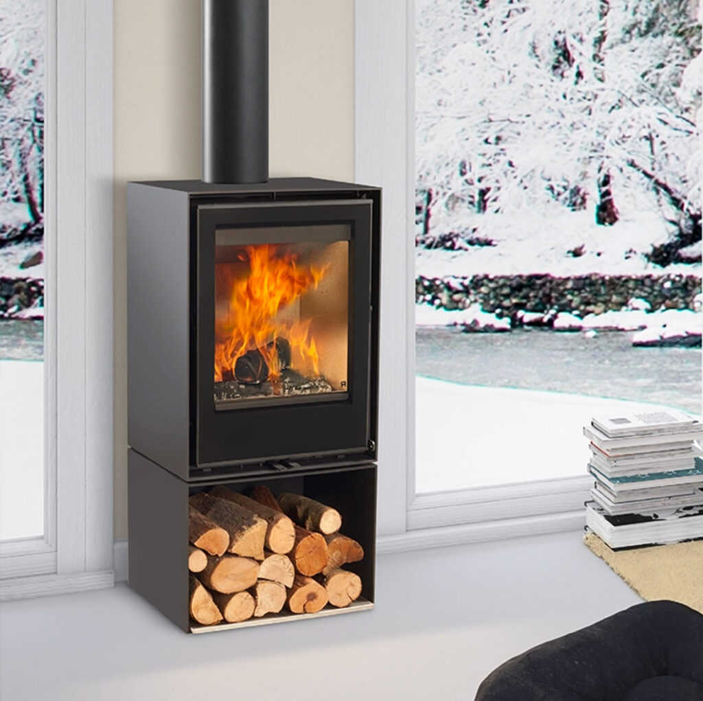 Poêle à bois Rocal Habit 50V chez Poêle & Ambiance sur Valence (Drôme Ardèche)
